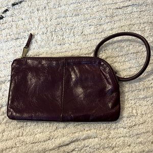 Hobo leather wristlet
